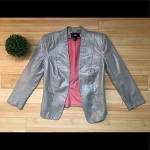 Metallic blazer